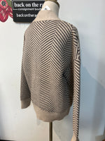 Oak + Fort Brown Cardigan, XS