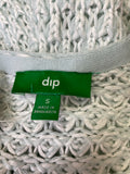 Dip Open Stitch Sweater, S