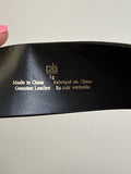 Cabi Animal Print Genuine Leather Belt, L