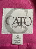 Cato Pink Coat, XL