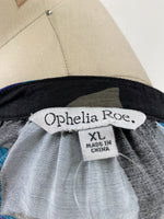 Ophelia Roe Print Dress, XL