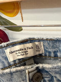 Abercrombie & Fitch 90s Straight High Rise Jeans, 12