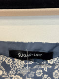 Sugar Lips Blue Top, M