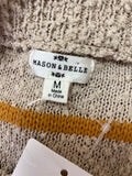 Mason & Belle Brown Sweater, M