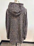 Hollister Animal Print Hoodie Sweatshirt, XXL