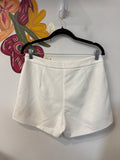 Studio 2pc Strut & Bold White Top + Shorts, M