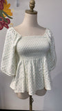 Versona Polka Dot Top, XS