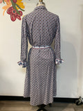 St. John's Bay Button Front Belt 100% Cotton Dress, L