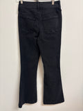 New Maurices Black High Rise Flare 31" Inseam Jeans, 2