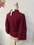 New Windsor Burgundy Top, L (runs small)