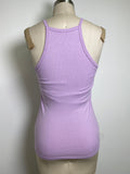 New Klassy Network Purple Built in Bra Brami Tank, M