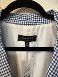 Talbots Blue Gingham Blazer Jacket, 20W