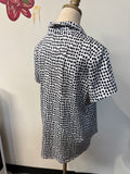 Chico's White/Blue Top, L