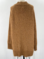Gap Brown Alpaca Blend Cardigan, M Tall