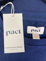 New Pact Navy Star Sweatshirt, L