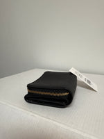 Coach Black Trifold Wallet, 4"x3"