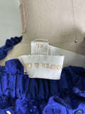 Jennifer & Grace Blue Eyelet Top, XL