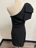 Gianni Bini Black One Shoulder Dress, 6