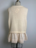 Simply Vera Cream Sweater, XXL
