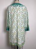 Calypso St. Barth Green Swim Coverup, S