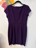 Connected Apparel Purple Dress, 10 Petite