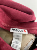 New Reebok Raspberry Sweatshirt, L