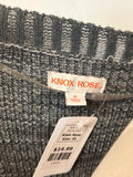 Knox Rose Gray Cardigan, XL