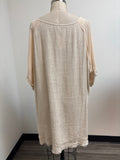 Umgee Cream Top, 2XL