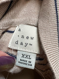 A New Day Brown Sweater, XXL