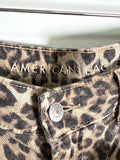 American Eagle Low Rise Baggy Wide Leg 28" Inseam Jeans, 6