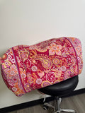 Vera Bradley Paisley Travel Bag, 21"x11"