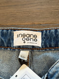 Insane Gene Front Slit Jeans, 7