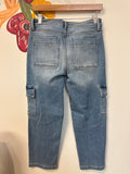 Altar'd State 28" Inseam Cargo Jeans, 27 (4)
