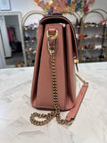 Gucci Pink Interlocking G Shoulder Bag, 13"x9"