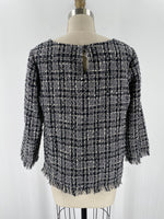 New Anne Klein Tweed Top, M
