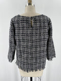New Anne Klein Tweed Top, M