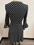 Kate Spade Black Polka Dot Dress, S
