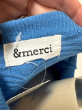 &Merci Blue Sweater, S