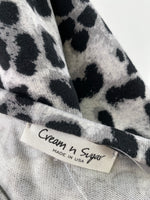 Cream n Sugar Animal Print Top, XL