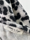 Cream n Sugar Animal Print Top, XL
