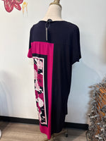 Jones New York Navy/Pink Dress, L