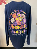 Simply Southern Blue Tee, XL