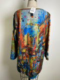 Ali Miles Print Top, L