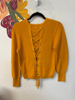 Vince Camuto Gold Sweater, XS