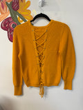Vince Camuto Gold Sweater, XS