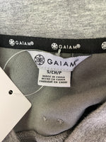 Gaiam Gray Zip Front Pocket Jacket, S