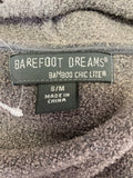 Barefoot Dreams Gray Cardigan, S/M