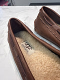 Ugg Brown Leather Loafers, 7