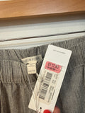 New Eileen Fisher Organic Cotton & Linen 28" Inseam Pants, XXS
