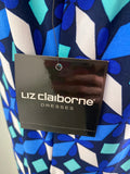 New Liz Claiborne Blue Dress, XL